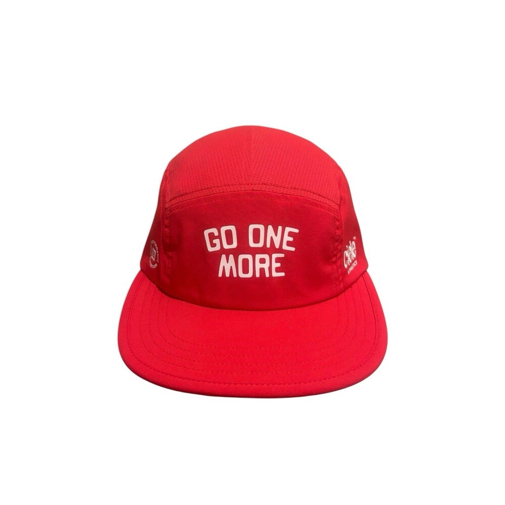 Ciele x BPN ‘Go One More’ Red Endurance Lightweight Running Hat CLB Men's 58cm